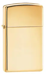 Запалка Zippo 1654B Slim® High Polish Brass