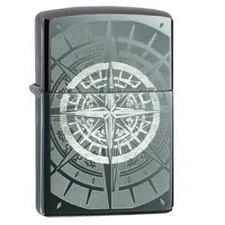 Запалка Zippo Black Ice® Compass