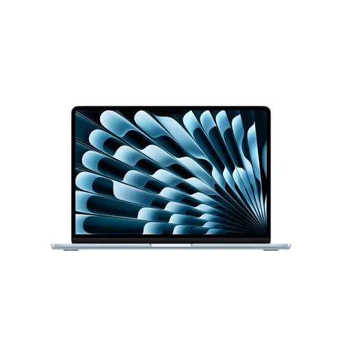 Лаптоп, Apple MacBook Air 13.6: Apple M5 chip with 10-core CPU and 8-core GPU, 16GB, 512GB SSD - Sky Blue