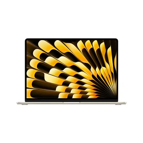 Лаптоп, Apple MacBook Air 15.3: Apple M5 chip with 10-core CPU and 10-core GPU, 16GB, 1TB SSD - Starlight