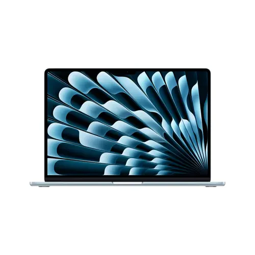 Лаптоп, Apple MacBook Air 15.3: Apple M5 chip with 10-core CPU and 10-core GPU, 16GB, 1TB SSD - Sky Blue