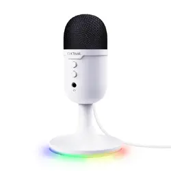 Микрофон, TRUST GXT234W Yunix, USB Microphone, White