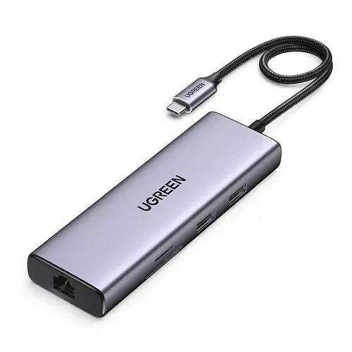 МУЛТИФУНКЦИОНАЛЕН АДАПТЕР 5in1 HDMI/USB A/C PD CM511 UGREEN