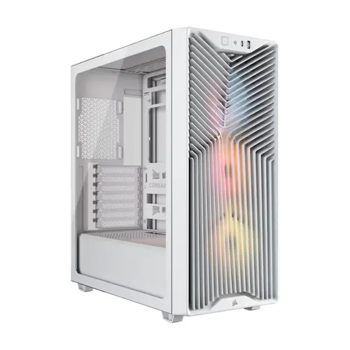 Corsair 3200D RS ARGB Mid-Tower Performance Case, White