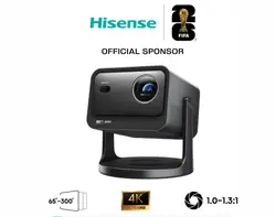 Мултимедиен проектор, Hisense C3 Smart mini Laser Projector, 4K Ultra HD 3840x2160, 2000:1, 2500 lum, 60 Hz, Digital Zoom,Dolby Vision, HDR10+(decoding), HDR10, HLG, 2*10W, Silver