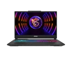 Лаптоп, MSI Cyborg 15 A13VEK, i5-13420H (8C/12T, up to 4.60GHz, 12 MB), GeForce RTX 4050 6GB GDDR6 194 AI TOPS, 15.6