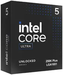 Процесор Intel Core Ultra 5 250K Plus, 18-Core (6P+12E) 3.3 GHz, 30MB, LGA1851, BOX