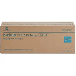БАРАБАННА КАСЕТА ЗА KONICA MINOLTA BIZHUB C35/C35P/C25 - Cyan - DRUM UNIT - IUP14C (IUP-14C) -  PN A0WG0KJ