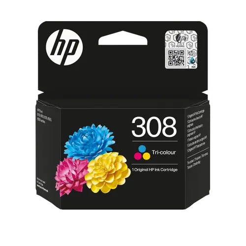 Консуматив, HP 308 Tri-Color Original Ink Cartridge