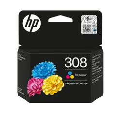 Консуматив, HP 308 Tri-Color Original Ink Cartridge