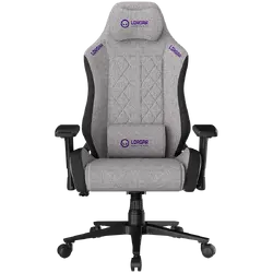 LORGAR CHA41, Ergonomic Gaming Chair Advanced, premium anti-stain fabric, Grey