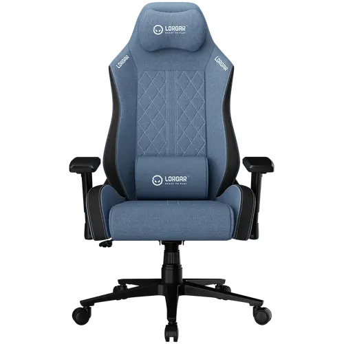 LORGAR CHA41, Ergonomic Gaming Chair Advanced, premium anti-stain fabric, Blue