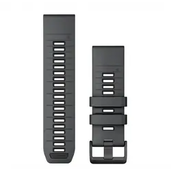 Garmin QuickFit® 26 Slate Gray/Black силиконова каишка 010-13393-11