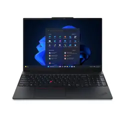 Лаптоп, Lenovo ThinkPad E16 G3 Intel Core Ultra 5 135H, 14C (up to 4.6GHz, 18MB), 16GB DDR5-5600, 512GB SSD, 16