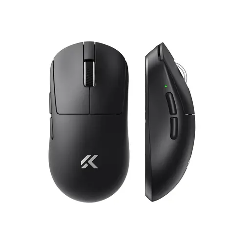MCHOSE професионална геймърска мишка A7 V2 Ultra Black - Wireless Gaming Mouse - Dual 8K, Omron Mechanical