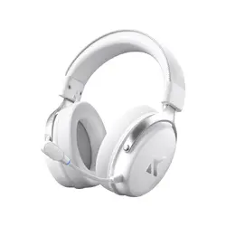 MCHOSE безжични геймърски слушалки Wireless Gaming Headphones - V9 Pro Icy White - Bluetooth , 2.4G