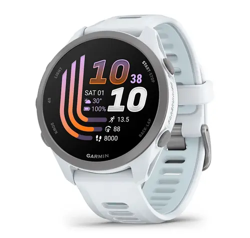 Garmin Forerunner® 170 - Whitestone с Whitestone/Cloud Blue каишка 010-03920-01