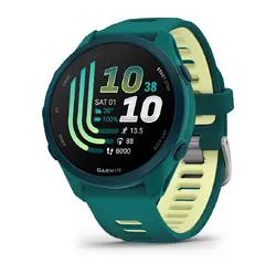 Garmin Forerunner® 170 - Music - Teal Green с Teal Green/Citron каишка 010-03920-12