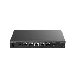 Рутер Ruijie RG-EG406XS-P, 5x2.5G, 400 клиента,Cloud, 4xPOE+, 1x10G SFP+,5xWAN