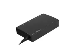 Комутатор, Lanberg switch dsp2-1008-12v 8x 1GB/s unmanaged gigabit ethernet desktop 12v