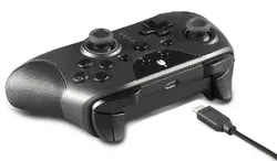 Безжичен геймпад Spartan Gear Mora 3 за PC и Switch - Черен