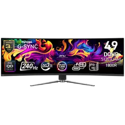 MSI MPG 491CQPX QD-OLED Gaming Monitor, 49
