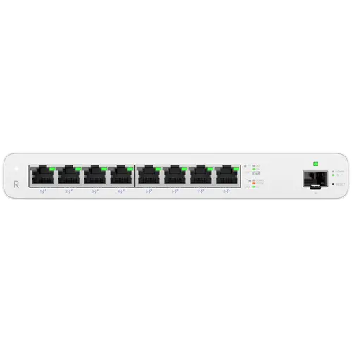 (8) GbE RJ45 ports with 27V passive PoE output Router