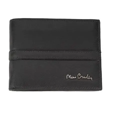 Мъжки черен  портфейл PIERRE CARDIN