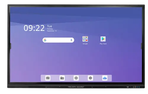 Интерактивен мулти-тъч дисплей TRIUMPH BOARD 86" IFP BLACK G, Android 14