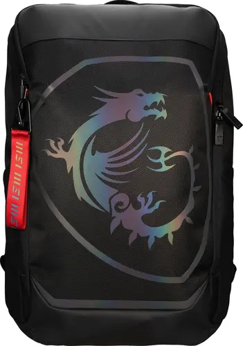 Раница, MSI Titan Gaming Backpack, Water resistant  IPX-2, Padded mesh back panel, All laptop up to 18", 51 x 34 x 9cm
