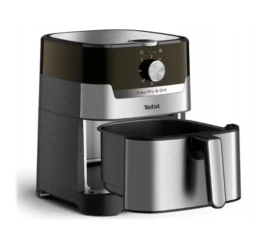 Уред за здравословно готвене, Tefal EY501D15 Easy Fry & Grill Meca Ss Eu