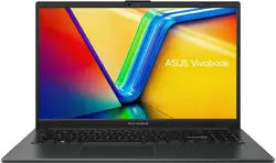 Лаптоп, Asus Vivobook Go E1504FA-BQ2786NA, AMD Ryzen 5 40 2.8GHz (6MB Cache, up to 4.3GHz, 4 cores, 8 Threads),16GB (on bd) LDDR5 , 512 GB SSD G3,  AMD Radeon Graphics,Backlit ,Chiclet Keyboard, No OS, Mixed Black, no adapter
