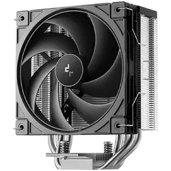 DeepCool AG400 G2, CPU Air Cooler, 1x120mm PWM Fan, TDP 230W, 4 Heatpipes, Black, LGA1851/1700, AMD AM5/AM4, 125x92x152 mm(LxWxH), 2Y, R-AG400-BKNPMG2-G