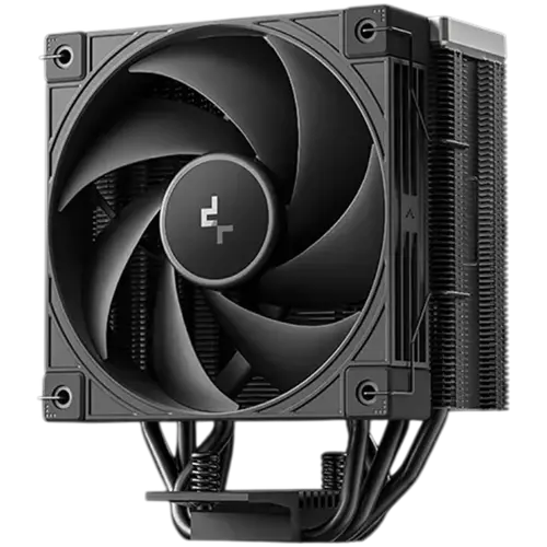 DeepCool AK400 G2, CPU Air Cooler, 1x120mm PWM Fan, Wooden Top Cover, TDP 240W, 4 Heatpipes, Black, LGA1851/1700, AMD AM5/AM4, 132x92x156 mm(LxWxH), 3Y, R-AK400G2-BKNNMN-GJD