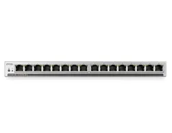 Комутатор, ZyXEL GS1100-16ES  Slimline Unmanaged + 16 port Gigabit - Unmanaged + Switch