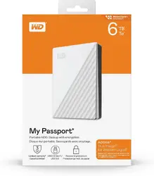 Външен хард диск Western Digital My Passport, 6TB, 2.5