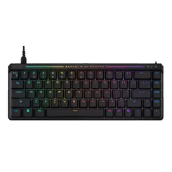 Клавиатура, Asus ROG Falchion Ace HFX 65 Analog Gaming Keyboard, pre-lubed ROG HFX Magnetic Switches, Rapid Trigger, touch panel, 8000 Hz polling rate, five-layer dampening & gasket mount, cover case, PBT Keycaps