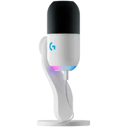 LOGITECH G Yeti GX RGB Gaming Microphone - LIGHTSYNC - OFF WHITE - USB