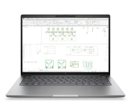 Лаптоп, HP ZBook 8 G2i AI 14" Meteor Silver, Ultra 7 356H(up to 4.7Ghz/18MB/16C), 14" AG WUXGA 400nits, 24GB 5600Mhz 1DIMM, 1TB PCIe SSD, WiFi7+BT6, FPR, Smart Card Reader, Nvidia RTX PRO 500 4GB, Backlit Kbd, 8C Batt, Win 11 Pro, 3Y OnSite