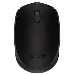 МИШКА LOGITECH B170 - Wireless Mouse, USB, 1AA battery - Wireless / Безжична - Black - PN 910-004798