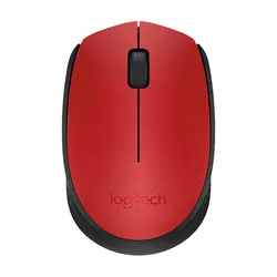 МИШКА LOGITECH M171 - Wireless / Безжична  - Red Black - PN 910-004641