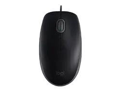 МИШКА LOGITECH B110 SILENT USB - Type-A - Оптична / Optical - 1000 dpi -  Black - PN 910-005508