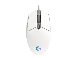 ГЕЙМЪРСКА МИШКА LOGITECH G102 Lightsync USB - White - PN 910-005824
