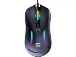 ГЕЙМЪРСКА МИШКА SANDBERG LightFlow 6D - Black - PN 640-27