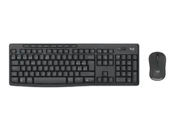 КОМПЛЕКТ МИШКА + КЛАВИАТУРА LOGITECH MK370 - Wireless / Безжична - QWERTY - US - БЕЗ БДС КИРИЛИЗАЦИЯ (WITHOUT BDS CYRILLIC) - Graphite - PN 920-012077