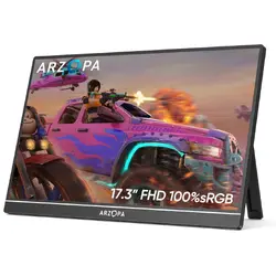 Arzopa преносим монитор Portable Monitor - A1M - 17.3