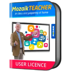 Mozaik TEACHER license for all platform, for one teacher, 1 year