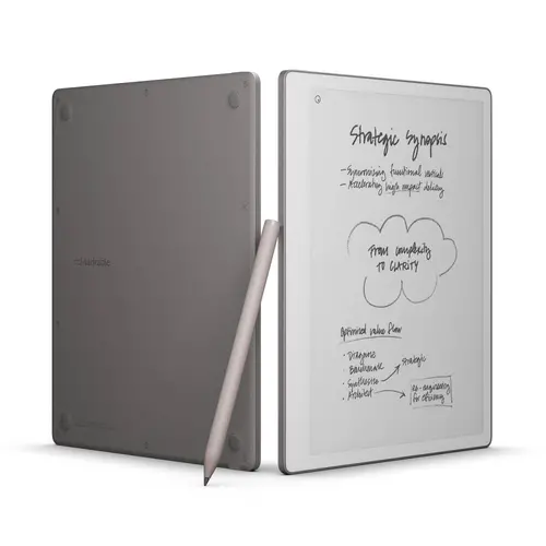 Таблет reMarkable Paper Pure 10.3” Paper Tablet, в комплект с Marker Plus и калъф Sleeve Folio Ocean Blue Таблет reMarkable Paper Pure 10.3” Paper Tablet, в комплект с Marker Plus и калъф Sleeve Folio Ocean Blue