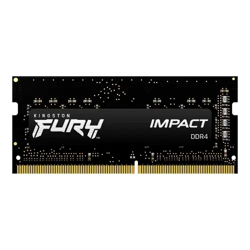 Памет Kingston Fury Impact 16GB(2x8GB) SODIMM DDR4 3200MHz CL20 16Gbit - KF432S20IBK2/16