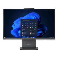 Настолен компютър - всичко в едно, Lenovo ThinkCentre neo 50a 24 G6 AIO Intel Core Ultra 7 256V, 8C (up to 4.8GHz, 12MB), 16GB LPDDR5X-8533, 512GB SSD, 23.8